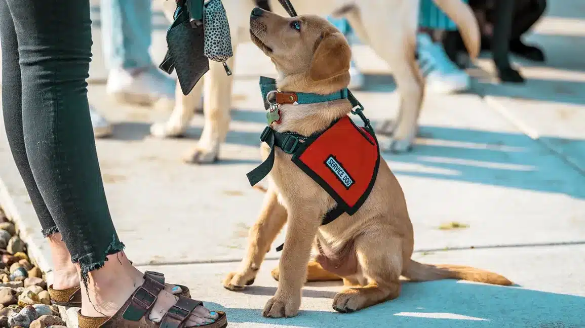 How Are Service Dogs Trained Professionally?